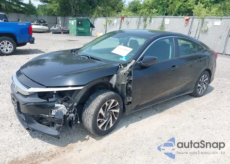 2016 Honda Civic Ex z USA, uszkodzony, nr VIN 19XFC2F83GE213407